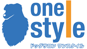 ロゴ:ドッグサロン one style